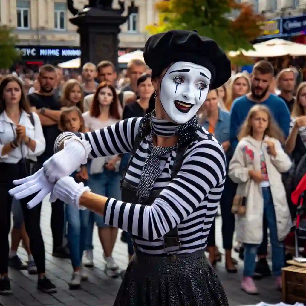 mime