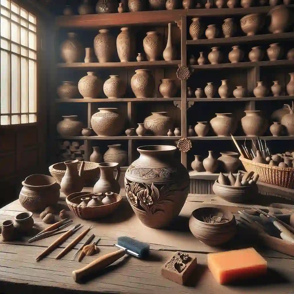 pottery