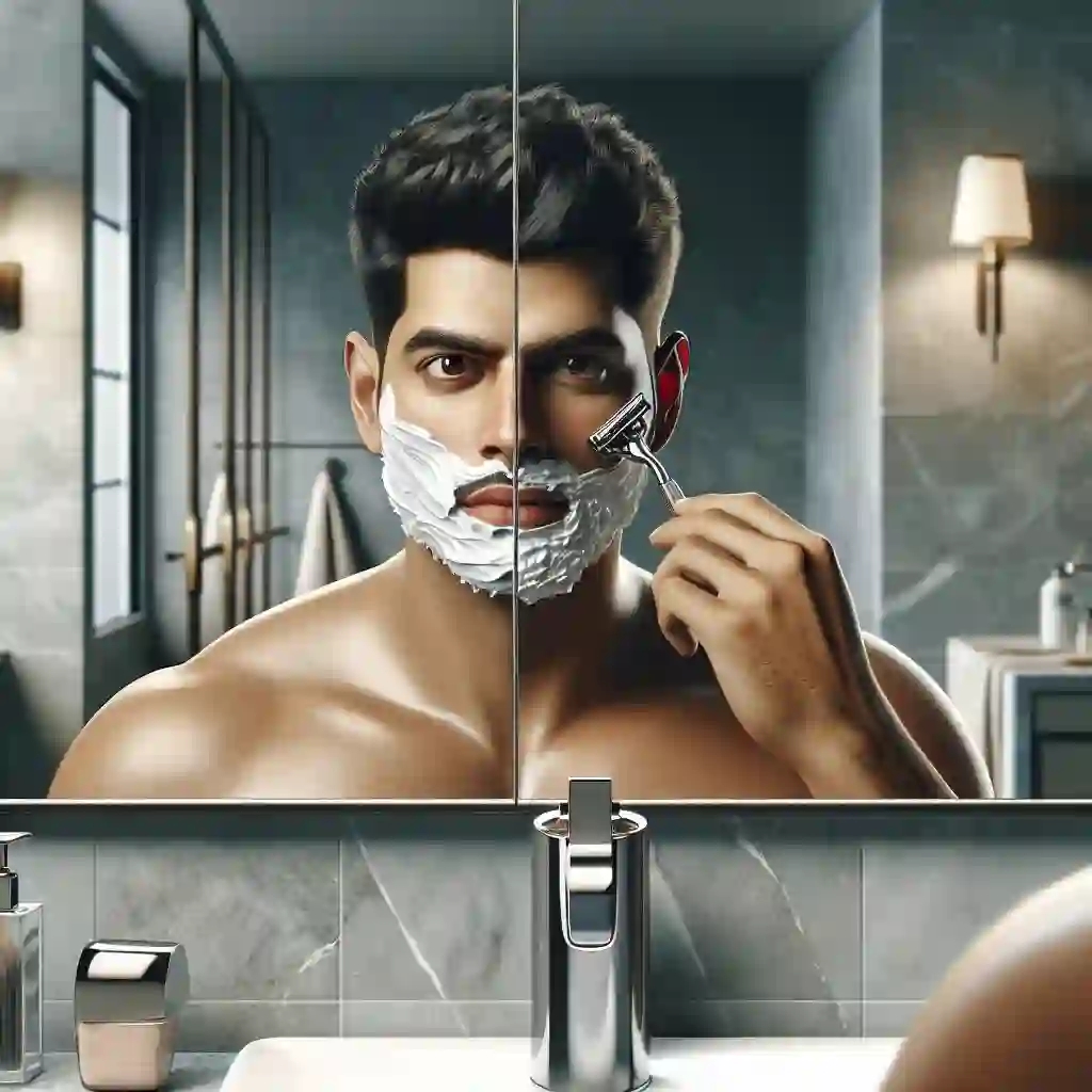 shaving